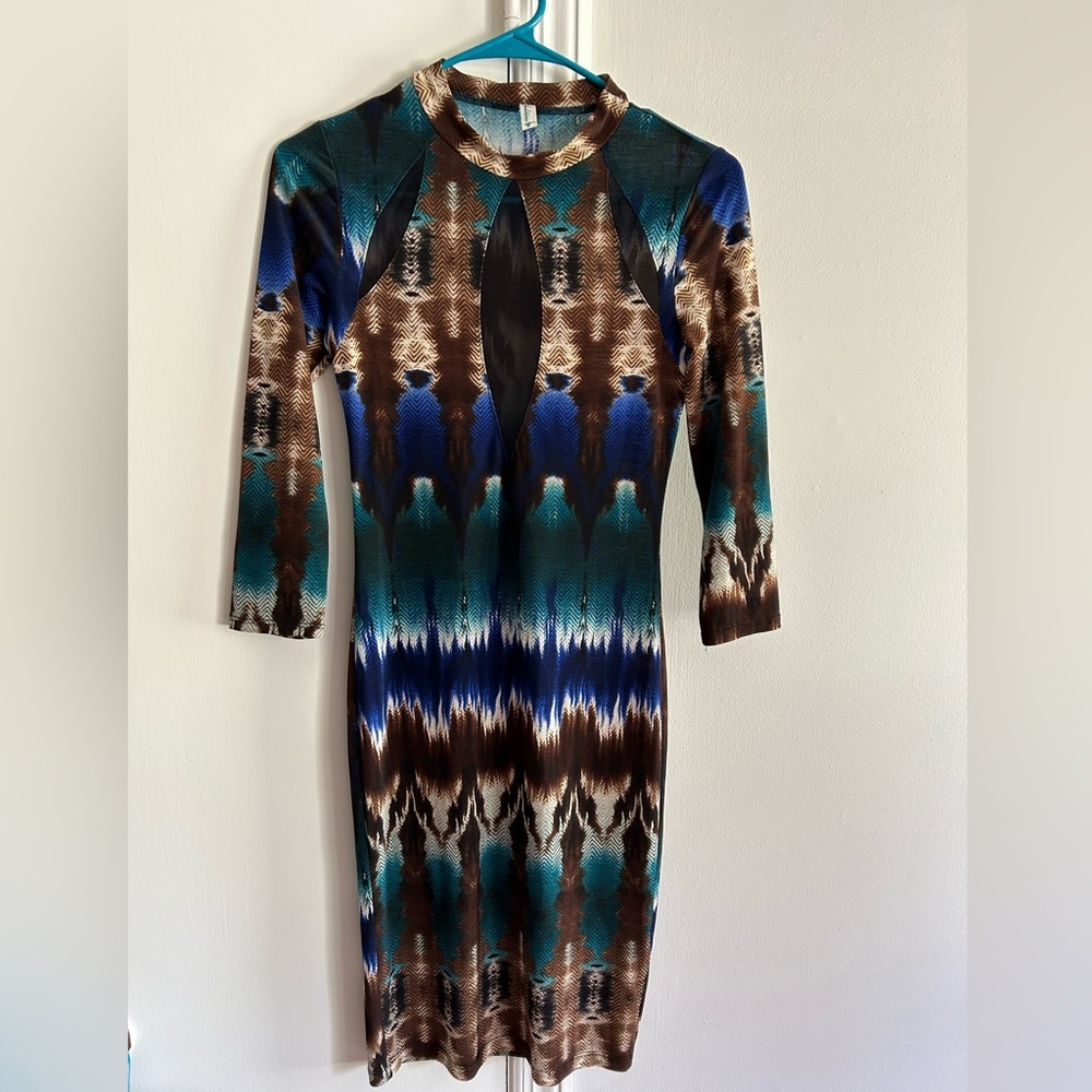 Long Sleeve Auditions Dress